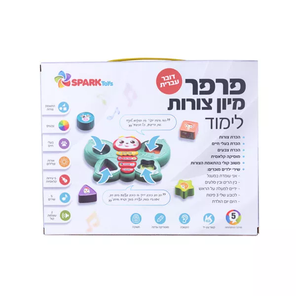 ⁦פרפר מיון צורות לימודי דובר עברית⁩ – תמונה ⁦3⁩