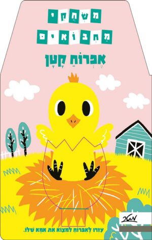 כריכה של הספר משחקי מחבואים - אפרוח קטן