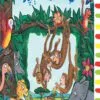 כריכה של הספר שיר הג’ונגל – קרטון