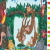 כריכה של הספר שיר הג’ונגל – קרטון